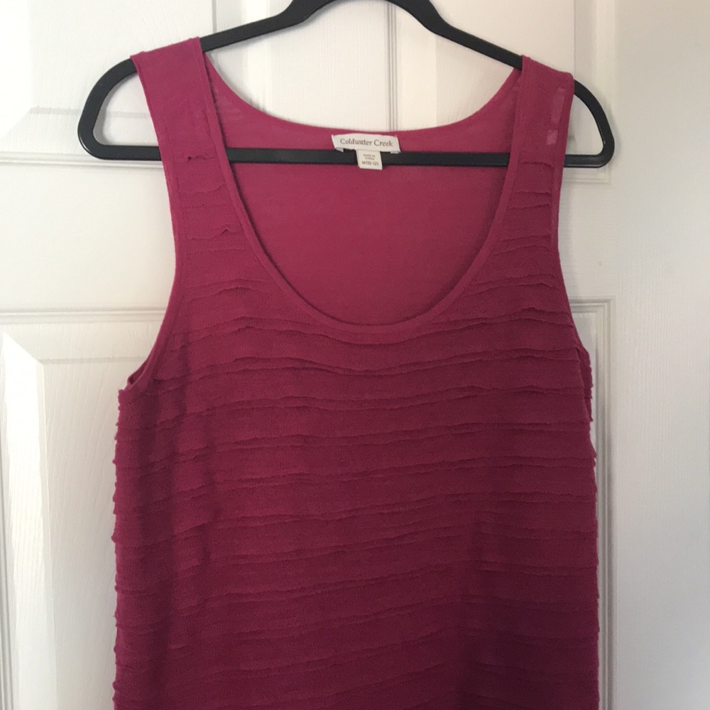 Coldwater Creek Sweater Knit Shell
